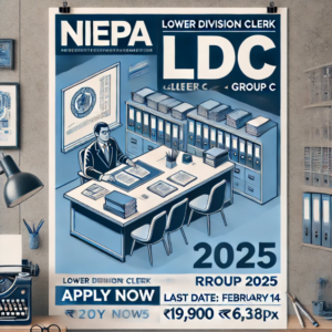 NIEPA LDC Recruitment 2025